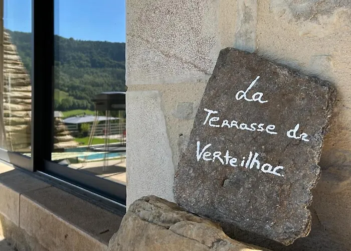 Banassac Canilhac Gite Pour 4 Personnes Avec Piscine Partagee Et Vue Panoramique En Lozere